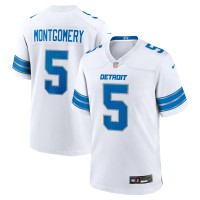 David Montgomery Detroit Lions Nike Game Jersey - White