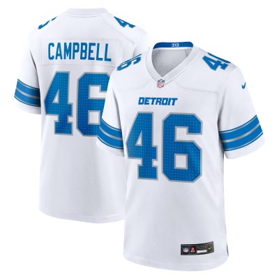 Джерси Jack Campbell Detroit Lions Nike White - White