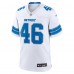 Jack Campbell Detroit Lions Nike White Game Jersey - White