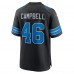 Игровая джерси Jack Campbell Detroit Lions Nike 2nd Alternate Game - Black