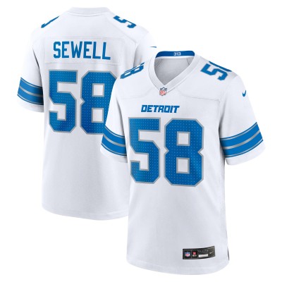 Penei Sewell Detroit Lions Nike Game Jersey - White