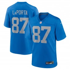 Sam LaPorta Detroit Lions Nike Alternate Game Jersey - Blue