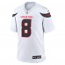Игровая джерси Houston Texans John Metchie III Nike White Game