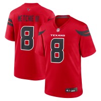 Игровая джерси Houston Texans John Metchie III Nike Red Alternate Game
