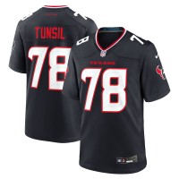 Игровая джерси Houston Texans Laremy Tunsil Nike Navy Team Game