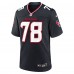 Игровая джерси Houston Texans Laremy Tunsil Nike Navy Team Game