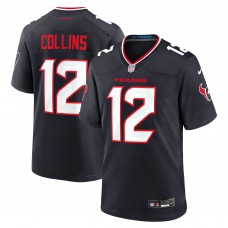 Игровая джерси Nico Collins Houston Texans Nike Game - Navy