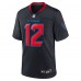 Игровая джерси Houston Texans Nico Collins Nike Navy 2nd Alternate Game