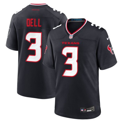 Игровая джерси Tank Dell Houston Texans Nike Game - Navy