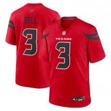Игровая джерси Houston Texans Tank Dell Nike Red Alternate Game