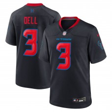 Игровая джерси Houston Texans Tank Dell Nike Navy 2nd Alternate Game