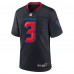 Игровая джерси Houston Texans Tank Dell Nike Navy 2nd Alternate Game