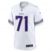 Christian Darrisaw Minnesota Vikings Nike Alternate Game Jersey -  White