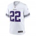 Minnesota Vikings Harrison Smith Nike White Alternate Game Jersey