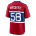 Игровая джерси Bobby Okereke New York Giants Nike Alternate Player Game - Century Red