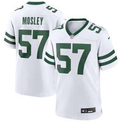 New York Jets C.J. Mosley Nike Legacy White Game Jersey