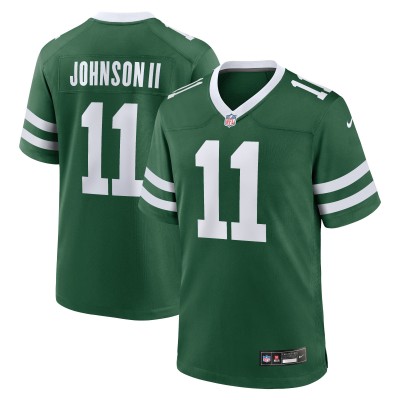 Игровая джерси Jermaine Johnson II New York Jets Nike Game - Legacy Green