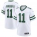 New York Jets Jermaine Johnson II Nike Legacy White Game Jersey New York Jets Jermaine Johnson II Nike Legacy White Game Jersey