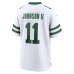 New York Jets Jermaine Johnson II Nike Legacy White Game Jersey