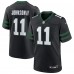 New York Jets Jermaine Johnson II Nike Legacy Black Alternate Game Jersey New York Jets Jermaine Johnson II Nike Legacy Black Alternate Game Jersey