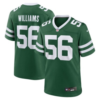 Игровая джерси Quincy Williams New York Jets Nike  Game Player&nbsp;– Legacy Green