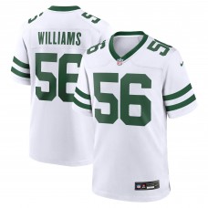 New York Jets Quincy Williams Nike Legacy White Game Jersey New York Jets Quincy Williams Nike Legacy White Game Jersey
