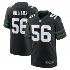 New York Jets Quincy Williams Nike Legacy Black Alternate Game Jersey New York Jets Quincy Williams Nike Legacy Black Alternate Game Jersey