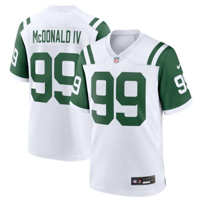 Игровая джерси Will McDonald IV New York Jets Nike Classic Alternate Game - White