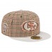 Бейсболка San Francisco 49ers New Era Houndstooth 59FIFTY - Tan