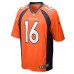 Игровая джерси Wil Lutz Denver Broncos Nike  Game -  Orange