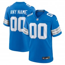 Именная игровая джерси Detroit Lions Nike Game - Blue