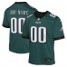 Подростковая Philadelphia Eagles Nike Midnight Green Custom Game Jersey