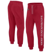Unisex San Francisco 49ers Fanatics Scarlet Elements Phenom Fleece Jogger Pants