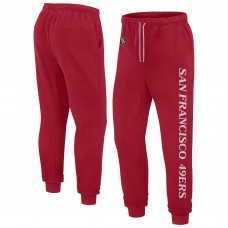 Unisex San Francisco 49ers Fanatics Scarlet Elements Phenom Fleece Jogger Pants