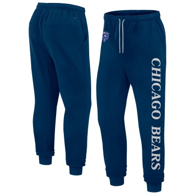Unisex Chicago Bears Fanatics Navy Elements Phenom Fleece Jogger Pants
