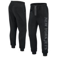 Unisex New York Jets Fanatics Black Elements Phenom Fleece Jogger Pants