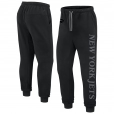 Unisex New York Jets Fanatics Black Elements Phenom Fleece Jogger Pants