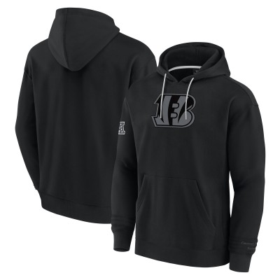 Cincinnati Bengals Fanatics Black Elements Pace Pullover Hoodie