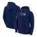 Seattle Seahawks Fanatics College Navy Elements Pace Pullover Hoodie