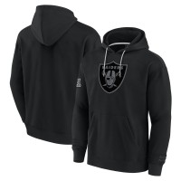 Las Vegas Raiders Fanatics Black Elements Pace Pullover Hoodie