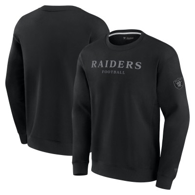 Unisex Las Vegas Raiders Fanatics Black Elements Unlimited Fleece Pullover Sweatshirt