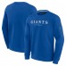 Unisex New York Giants Fanatics Royal Elements Unlimited Fleece Pullover Sweatshirt Unisex New York Giants Fanatics Royal Elements Unlimited Fleece Pullover Sweatshirt