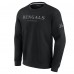 Unisex Cincinnati Bengals Fanatics Black Elements Unlimited Fleece Pullover Sweatshirt