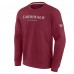 Unisex Arizona Cardinals Fanatics Cardinal Elements Unlimited Fleece Pullover Sweatshirt