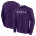 Свитшот Baltimore Ravens Unisex Elements Unlimited Fleece - Purple