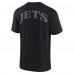 Unisex New York Jets Fanatics Black Elements Iconic T-Shirt