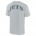 Unisex New York Jets Fanatics Gray Elements Iconic T-Shirt