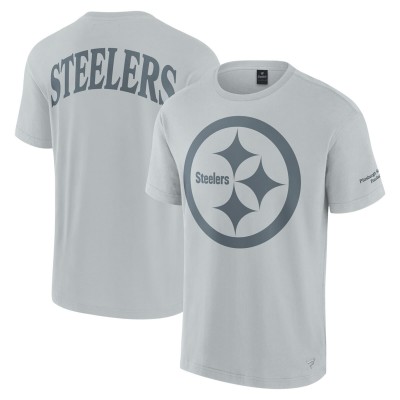 Футболка Pittsburgh Steelers Unisex Elements Iconic - Gray