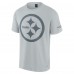 Футболка Pittsburgh Steelers Unisex Elements Iconic - Gray