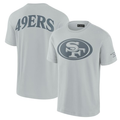 Unisex San Francisco 49ers Fanatics Gray Elements Iconic T-Shirt